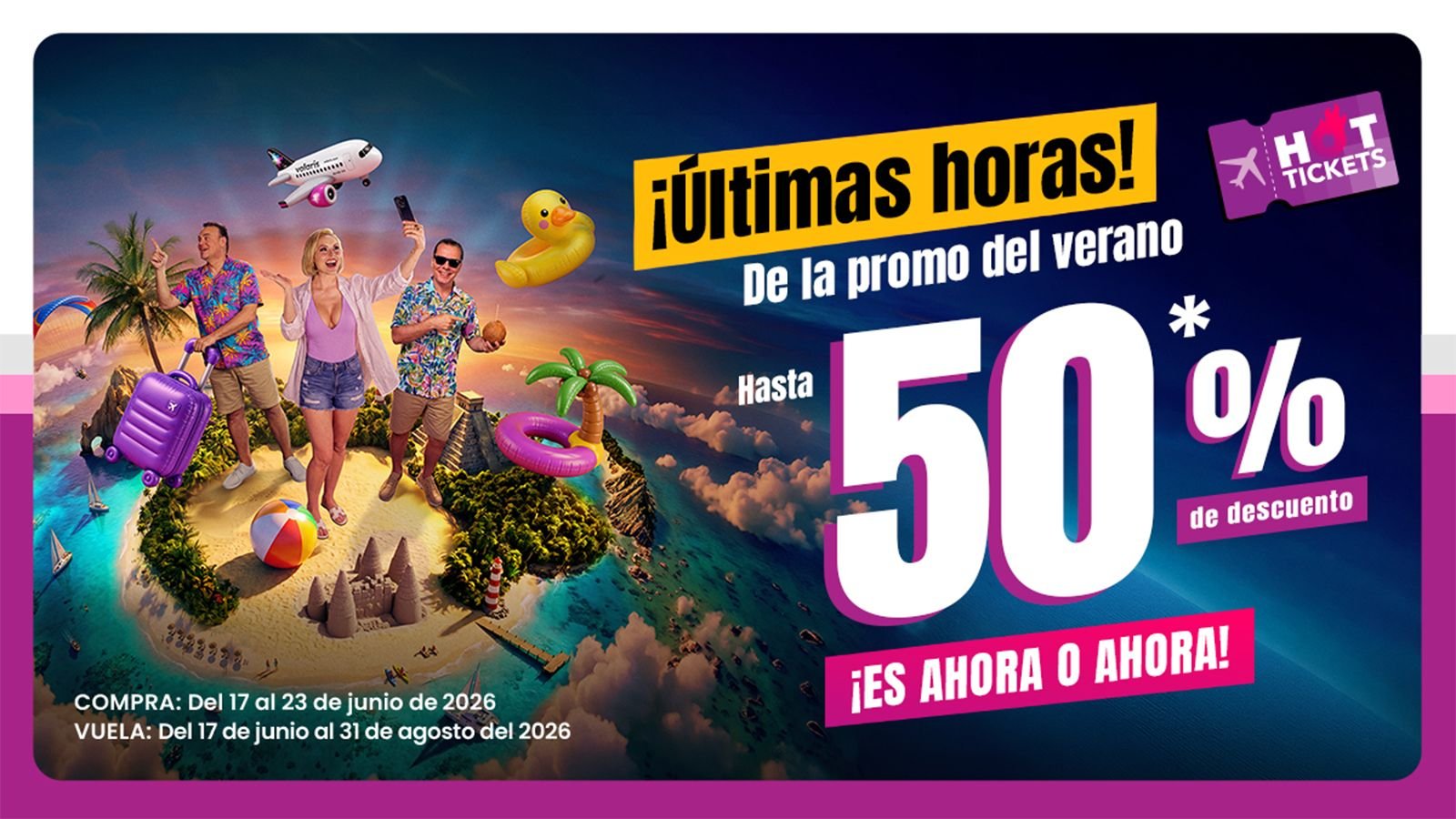 Versión en inglés de la misma pieza Hot Tickets, adaptada para audiencia bilingüe