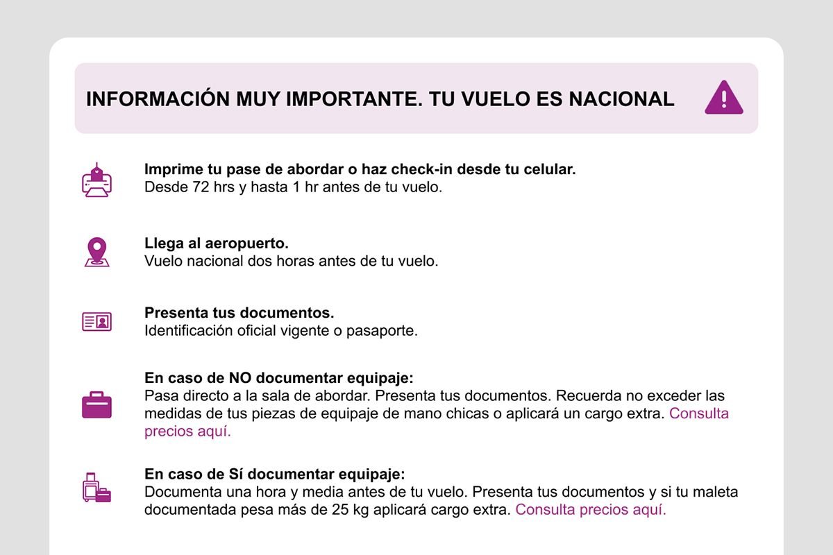 Bloque de servicios del correo en inglés con equipaje, mascotas y CBX